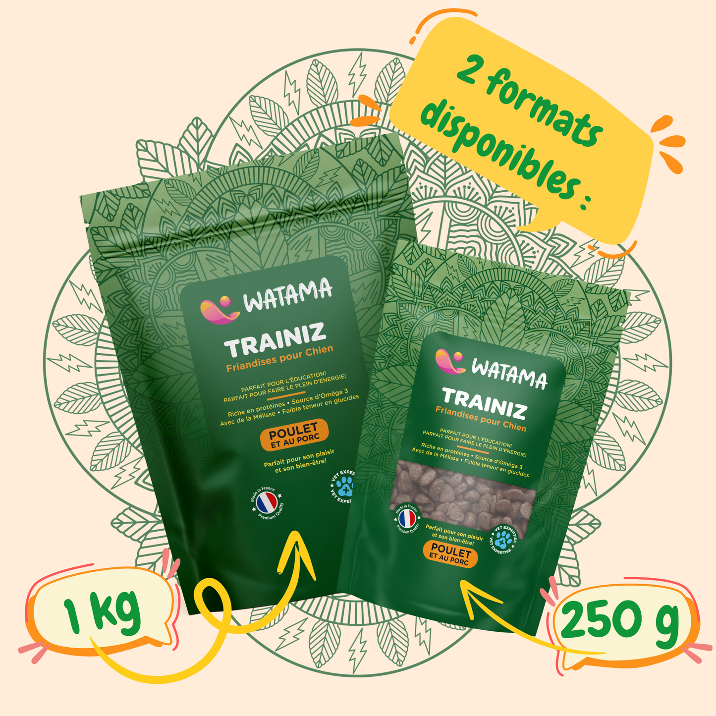 Friandises TRAINIZ 250g